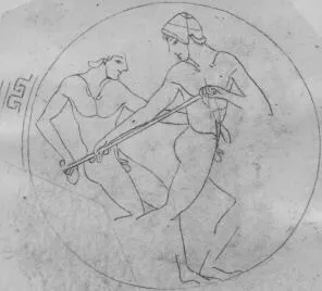 CUP, FRAGMENTS (ATHENIAN, RED-FIGURE)