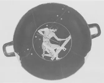 CUP B (ATHENIAN, RED-FIGURE)