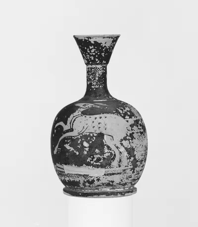Attic Red-Figure Squat Lekythos