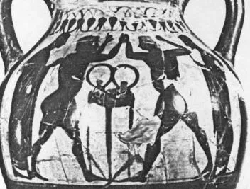 AMPHORA, BELLY, TYPE B (ATHENIAN, BLACK-FIGURE)