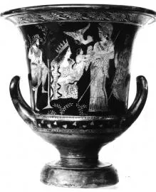 KRATER, CALYX (ATHENIAN, RED-FIGURE)