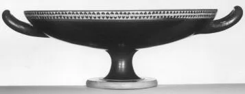 CUP B (ATHENIAN, BLACK-FIGURE)
