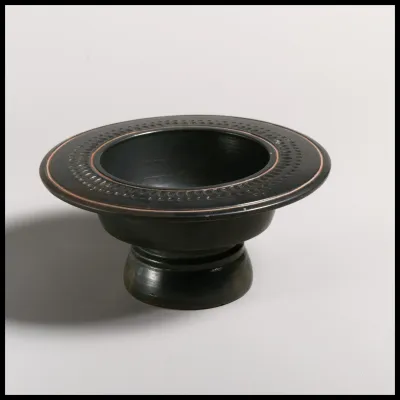 Terracotta footed dishie