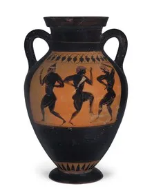 AMPHORA, BELLY, TYPE B (ATHENIAN, BLACK-FIGURE)