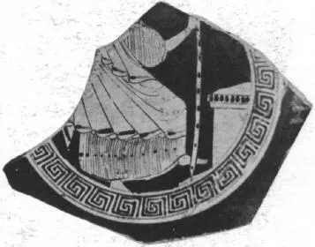CUP, FRAGMENT (ATHENIAN, RED-FIGURE)