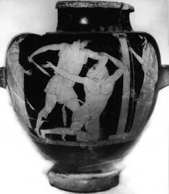 STAMNOS (ATHENIAN, RED-FIGURE)