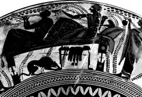 CUP A (ATHENIAN, BLACK-FIGURE)