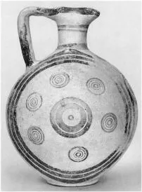 OINOCHOE (CYPRIOT, IRON AGE, BICHROME)