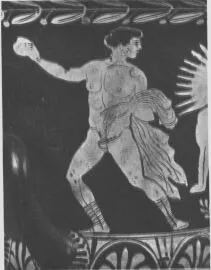 KRATER, CALYX (ETRUSCAN, RED-FIGURE)