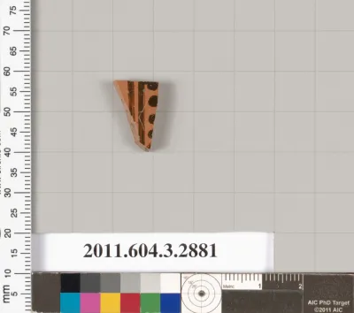 Terracotta fragment of an olpe (jug)?
