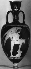 AMPHORISKOS (ATHENIAN, RED-FIGURE)
