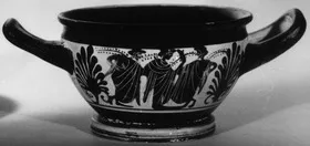 SKYPHOS (ATHENIAN, BLACK-FIGURE)
