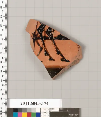 Terracotta fragment of an amphora (jar)