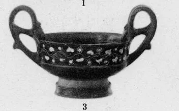 KANTHAROS (SOUTH ITALIAN, GNATHIAN, BLACK GLAZE)