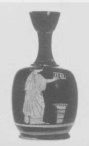LEKYTHOS, SQUAT (ATHENIAN, RED-FIGURE)