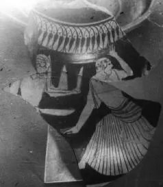 HYDRIA, FRAGMENTS (ATHENIAN, RED-FIGURE)