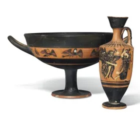 CUP, LITTLE MASTER BAND (ATHENIAN, BLACK-FIGURE)