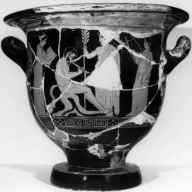 KRATER, BELL (ATHENIAN, RED-FIGURE)