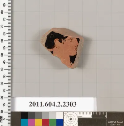 Terracotta fragment of a krater (bowl for mixing wine and water)?