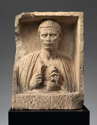 Grave Relief of a Silversmith
