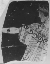 SKYPHOS, FRAGMENT (ATHENIAN, RED-FIGURE)