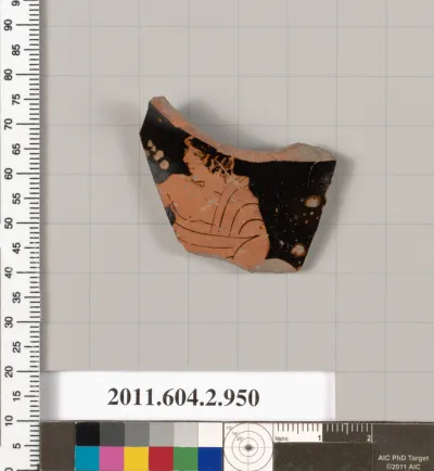 Terracotta fragment of an oinochoe (jug)