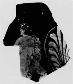 CUP SKYPHOS, FRAGMENT (ATHENIAN, RED-FIGURE)