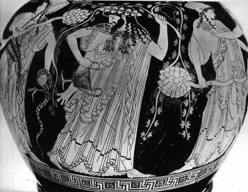 AMPHORA, NECK (ATHENIAN, RED-FIGURE)