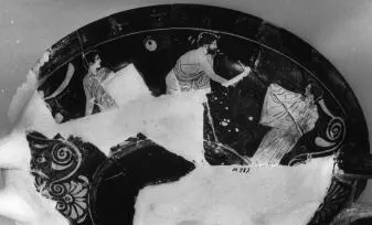 CUP, FRAGMENT (ATHENIAN, RED-FIGURE)