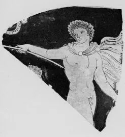 KRATER, FRAGMENT (SOUTH ITALIAN, APULIAN, RED-FIGURE)