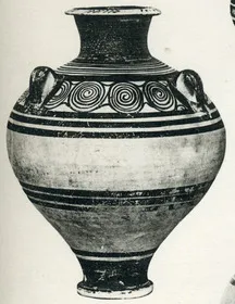 STIRRUP JAR (MYCENEAN)