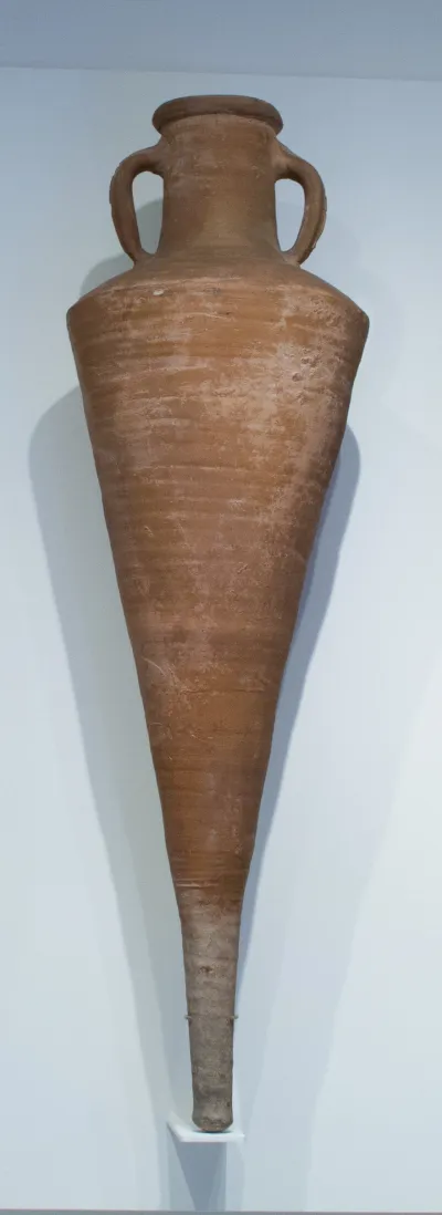 Terracotta transport amphora
