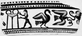PYXIS, FRAGMENTS (ATHENIAN, BLACK-FIGURE)