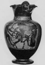 OINOCHOE (ATHENIAN, BLACK-FIGURE)