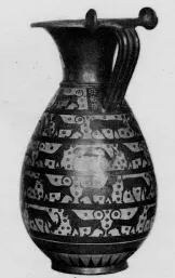 OLPE (PROTOCORINTHIAN, BLACK-FIGURE)