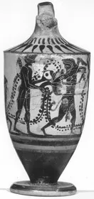 LEKYTHOS (ATHENIAN, BLACK-FIGURE)