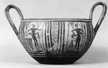 KANTHAROS (ATHENIAN GEOMETRIC, SILHOUETTE)