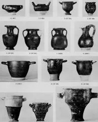 VARIOUS (SOUTH ITALIAN, BLACK GLAZE)