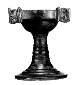 STAND (ETRUSCAN, BUCCHERO)
