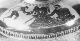 HYDRIA (ATHENIAN, BLACK-FIGURE)
