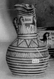 OINOCHOE (ATHENIAN GEOMETRIC, SILHOUETTE)