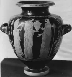 STAMNOS (ATHENIAN, RED-FIGURE)