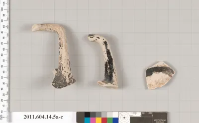 Terracotta fragments of a kylix