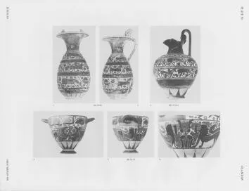 OLPE (ETRUSCO-CORINTHIAN, BLACK-FIGURE)