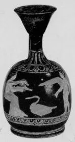 LEKYTHOS, SQUAT (ATHENIAN, RED-FIGURE)