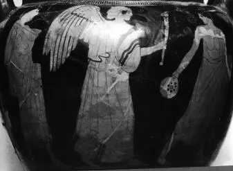 KRATER, COLUMN (ATHENIAN, RED-FIGURE)
