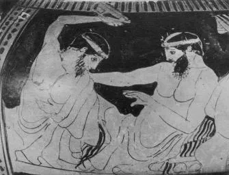 KRATER, COLUMN (ATHENIAN, RED-FIGURE)