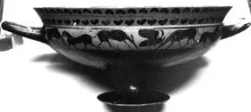 CUP, SIANA (ATHENIAN, BLACK-FIGURE)