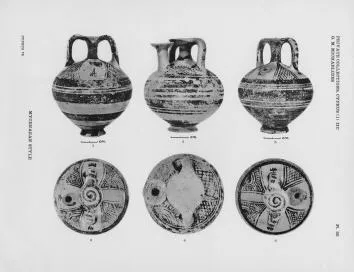 STIRRUP JAR (CYPRIOT, MYCENAEAN STYLE)