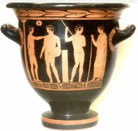 KRATER, BELL (ATHENIAN, RED-FIGURE)